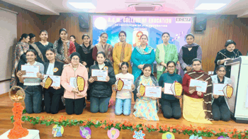 Eco Club of BCM College organized Inter College Declamation and Trash to Treasure Competition
