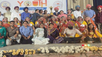 First Runner - Up Trophy in 65th Panjab University Zonal Youth & Heritage Festival 2024-25