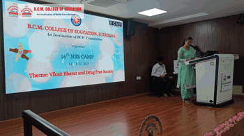 Day 1: 16th NSS Camp on the theme ‘Viksit Bharat and Drug Free Society’