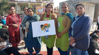 Fine Arts Club of BCM College of Education organised Pidilite Fevicryl Workshop