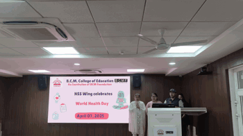 Celebrated World Health Day 