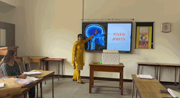 Demonstration of Lesson by our Alumni Ms Mansi Sharma on July 26 2025